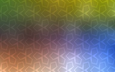 Açık mavi, sarı vektör arka plan dikdörtgenler ile. Dikdörtgenler renkli gradyan ile arka plan üzerinde. Şablon arka plan olarak kullanılabilir.