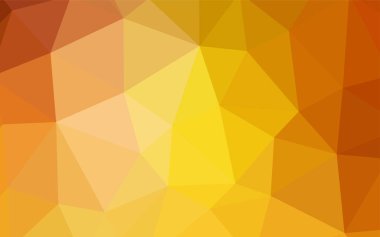 Koyu kırmızı parlayan üçgen zemin vektör. Noktalı resim stili üçgenler ile yaratıcı çizimde. Marka kitap için yeni şablon.