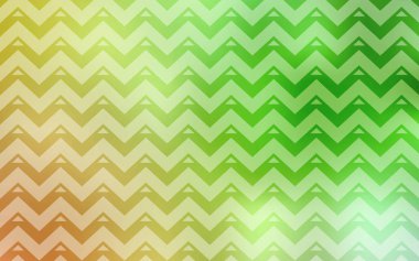 Açık yeşil, kırmızı vektör kapak poligonal tarzı ile. Üçgen doğa tarzı ile güzel illüstrasyon. Desen Web siteleri için.