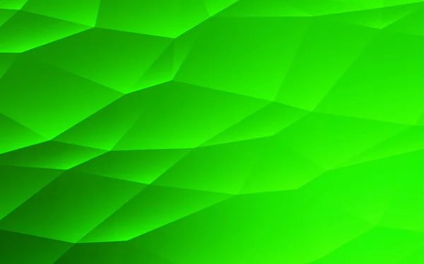 Светло Зеленый Векторный Фон Треугольниками Блестящие Абстрактные Иллюстрации Треугольными Формами — стоковый вектор