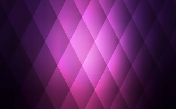 Modèle Vectoriel Violet Foncé Avec Cristaux Rectangles Illustration Abstraite Scintillante — Image vectorielle