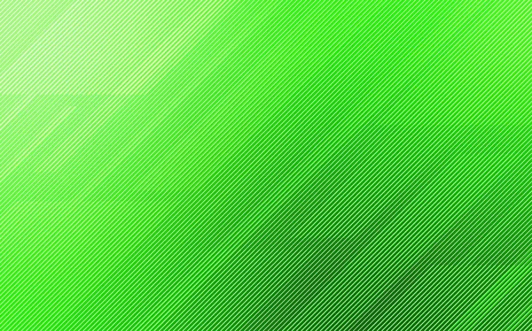 Fondo Vectorial Verde Claro Con Líneas Rectas Ilustración Abstracta Brillante — Vector de stock