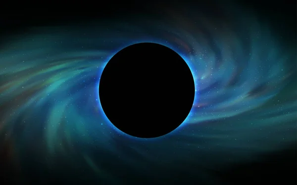 Σκούρο Πράσινο Διάνυσμα Υφή Μια Μαύρη Τρύπα Galaxy Ντεγκραντέ Πολύχρωμη — Διανυσματικό Αρχείο