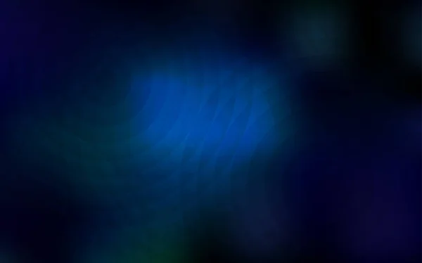 Sötét Kék Vektor Textúra Lemezek Gyönyörű Színes Illusztráció Homályos Körök — Stock Vector