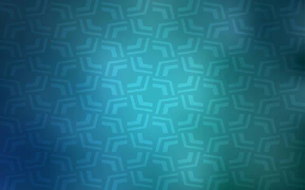 Fond Vectoriel Bleu Clair Avec Lignes Courbées Illustration Abstraite Gradient — Image vectorielle