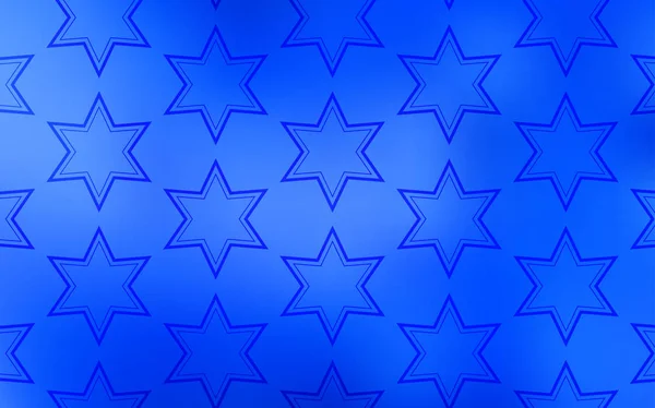 Textura Vectorial Azul Claro Con Hermosas Estrellas Ilustración Abstracta Brillante — Vector de stock