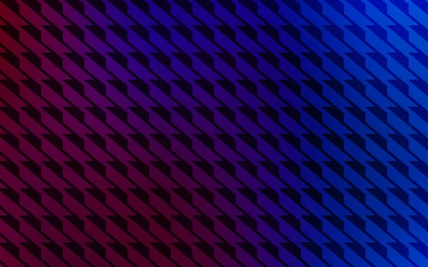 Темно Синя Червона Векторна Текстура Кольоровими Лініями Блискуча Кольорова Ілюстрація — стоковий вектор