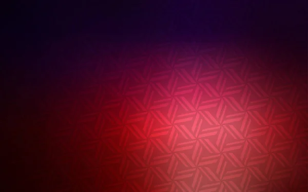 Bleu Foncé Couverture Vectorielle Rouge Avec Style Polygonal Illustration Abstraite — Image vectorielle