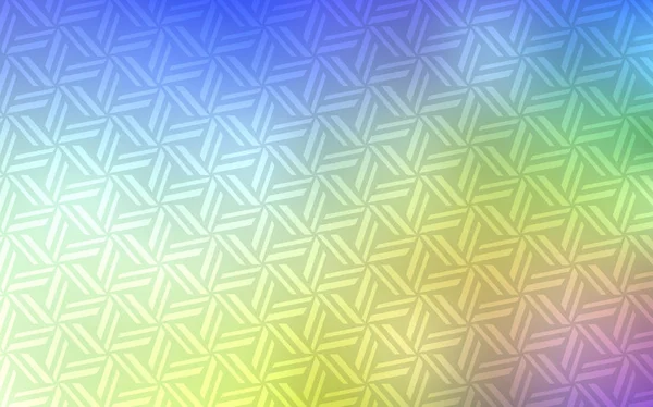 Modèle Vectoriel Multicolore Léger Avec Style Polygonal Triangles Sur Fond — Image vectorielle