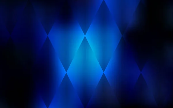 深蓝色矢量背景与矩形 正方形 带有一组五颜六色的矩形的插图 适用于着陆页的现代模板 — 图库矢量图片