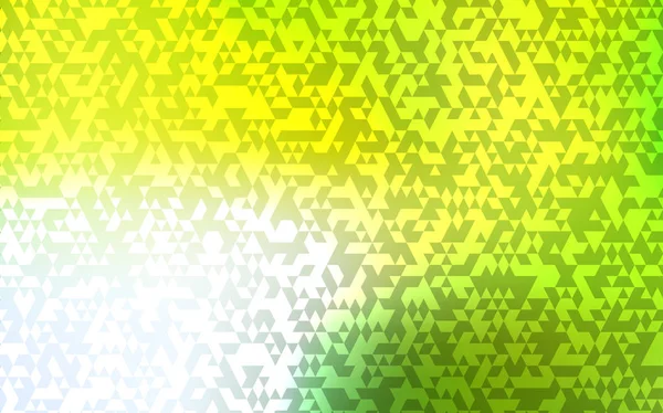 Λαχανί Κίτρινο Διάνυσμα Φόντο Τρίγωνα Τρίγωνα Αφηρημένα Φόντο Πολύχρωμα Ντεγκραντέ — Διανυσματικό Αρχείο