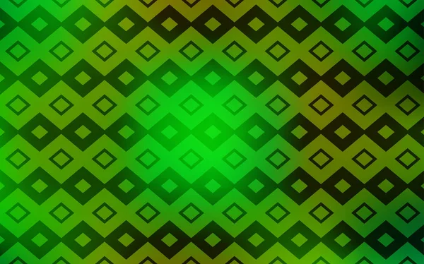 Светло Зеленая Желтая Векторная Компоновка Линиями Прямоугольниками Прямоугольники Абстрактном Фоне — стоковый вектор