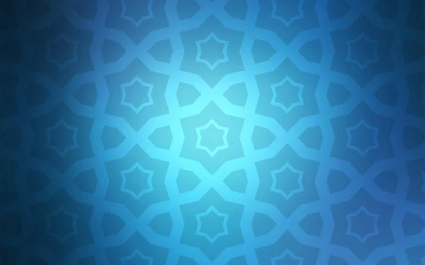 Světle Modrý Vektor Textura Krásné Hvězdy Zářivé Barevné Ilustrace Hvězdami — Stockový vektor