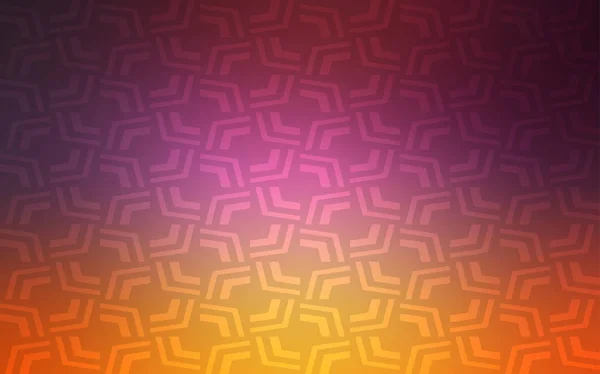Светло Розовый Желтый Векторный Фон Пузырьками Сияющая Кривая Иллюстрация Мраморном — стоковый вектор