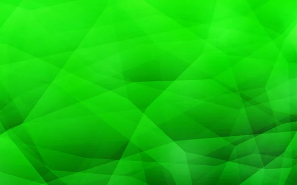 Светло Зеленый Вектор Низкопольной Компоновки Образец Многоугольной Формы Шаблон Фона — стоковый вектор