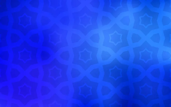 Modèle Vectoriel Bleu Foncé Avec Étoiles Noël Illustration Abstraite Scintillante — Image vectorielle