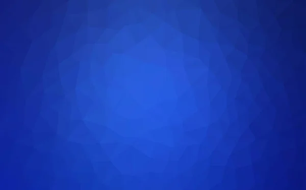 Modello Poligonale Vettoriale Azzurro Chiaro Illustrazione Poligonale Brillante Che Consiste — Vettoriale Stock