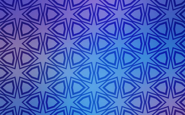 Rose Clair Texture Vectorielle Bleue Avec Belles Étoiles Étoiles Sur — Image vectorielle