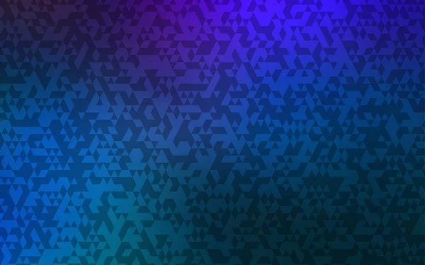 Diseño Vectorial Azul Oscuro Con Líneas Triángulos Ilustración Con Conjunto — Vector de stock