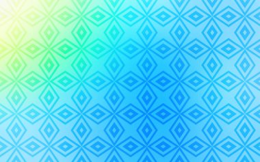 Açık mavi, yeşil vektör kapak poligonal tarzı. Modern Soyut illüstrasyon renkli dikdörtgenler ile. Desen Web siteleri için kullanılabilir.