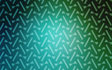 Açık mavi, yeşil vektör doku üçgen tarzı ile. İllüstrasyon renkli üçgenler, satır kümesi ile. En iyi tasarım için poster, afiş.