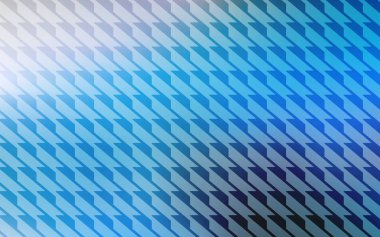 Renkli çizgileri olan açık mavi vektör dokusu. Bulanık dekoratif tasarım basit bir şekilde çizgilerle. İş ilanınız için akıllı tasarım.