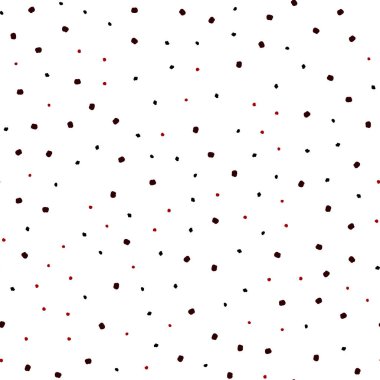 Koyu kırmızı vektör disklerle sorunsuz doku. İllüstrasyon renkli soyut daireler parlayan ayarlanmış. Desen tasarım pencere panjur, perdeler.