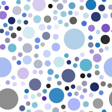 Koyu pembe, mavi kabarcıkları ile sorunsuz arka plan vektör. Kabarcıkları ile soyut tarzda bulanık dekoratif tasarım. Reklam, poster, afiş, Web sitenizin için yeni tasarım.