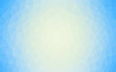 Hafif mavi vektör soyut mozaik arka plan. Glitter soyut resim zarif bir üçgen ile. İş tasarımınız için yeni stil.
