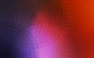 Koyu pembe, kırmızı küre ile desen vektör. İllüstrasyon renkli soyut daireler parlayan ayarlanmış. Desen doku duvar kağıdı olarak kullanılabilir.