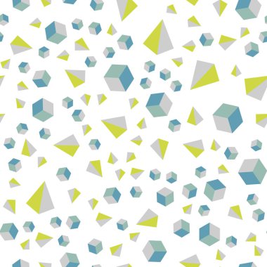 Açık mavi, yeşil çizgili, vektör kesintisiz, izometrik zemin rhombus. Glitter soyut resim kareleri, satırları. Tasarım için duvar kağıdı, kumaş üreticileri.