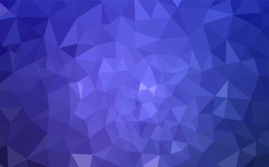 Hafif mor vektör üçgen mozaik doku. Noktalı resim stili üçgenler ile yaratıcı çizimde. İşiniz için yeni tasarım.