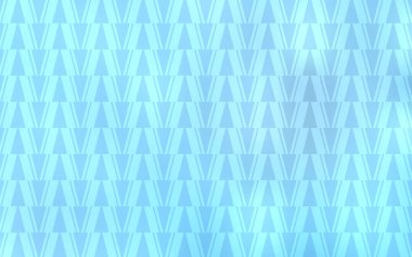 Açık mavi vektör düzeni çizgiler, üçgenler. Renkli üçgenli modern soyut illüstrasyon. Duvar kağıtları için şablon.