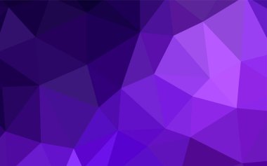 Hafif mor vektör üçgen mozaik doku. Üçgenler ile renkli resimde parlayan. Desen için bir marka kitabın zemin.