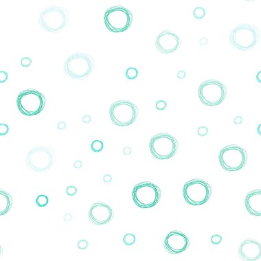 Işık yeşil vektör noktalar ile sorunsuz kapak. Soyut illüstrasyon renkli baloncuklar doğa tarzı ile. Reklam, poster, afiş, Web sitenizin için yeni tasarım.