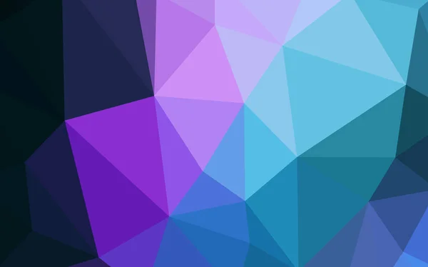 Dark Pink, Blue vector gradient triangles template. Triangular geometric sample with gradient.  Template for cell phone's backgrounds.