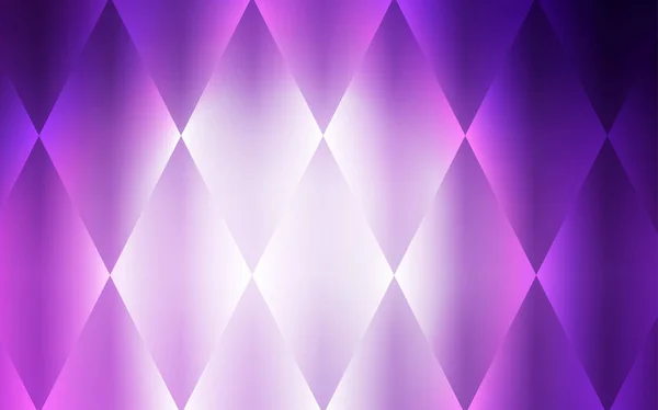 Light Purple Vector Template Crystals Rectangles Rectangles Abstract Background Colorful — Stock Vector