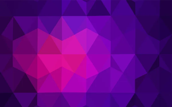 Фиолетовый Вектор Света Абстрактный Многоугольный Шаблон Красочная Иллюстрация Многоугольном Стиле — стоковый вектор