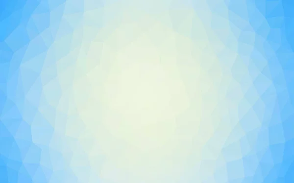 Ljus Blå Vektorbakgrund Abstrakt Mosaik Glitter Abstrakt Illustration Med Elegant — Stock vektor