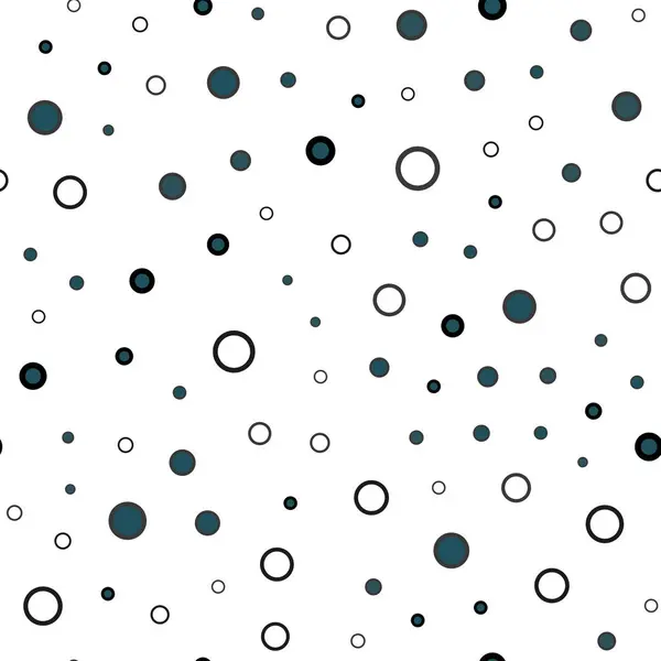 Světle Modrý Vektor Bezproblémové Šablona Kruhy Rozmazané Bubliny Pozadí Abstraktní — Stockový vektor