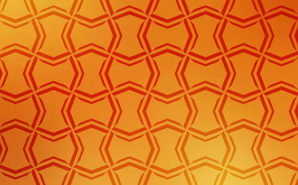 Diseño Vectorial Naranja Claro Con Líneas Planas Ilustración Abstracta Brillante — Vector de stock