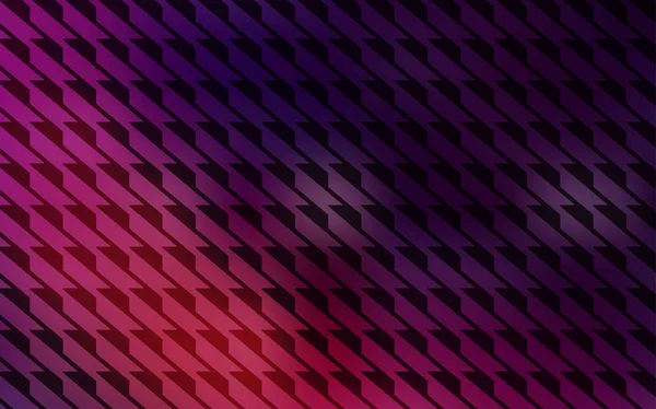 Dark Pink Vector Background Straight Lines Blurred Decorative Design Simple — Stock Vector