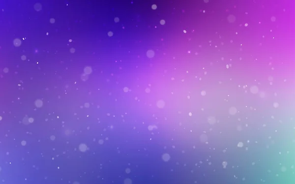 Світло Рожевий Синій Векторний Шаблон Льодовими Сніжинками Сучасна Геометрична Абстрактна — стоковий вектор