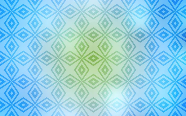 Fond Vectoriel Bleu Clair Avec Rectangles Illustration Avec Ensemble Rectangles — Image vectorielle