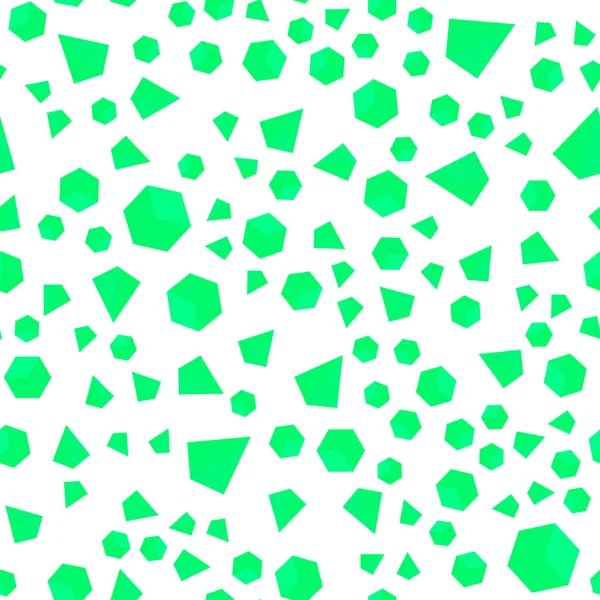 Ljusgrön Gul Vektor Sömlös Isometrisk Mall Med Kristaller Rutor Glitter — Stock vektor