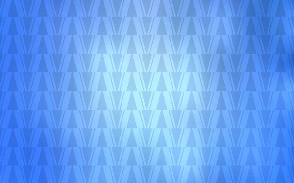 Patrón Vectorial Azul Claro Con Estilo Poligonal Diseño Decorativo Estilo — Vector de stock