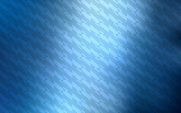 Світло Blue Векторне Компонування Плоскими Лініями Блискуча Абстрактна Ілюстрація Барвистими — стоковий вектор