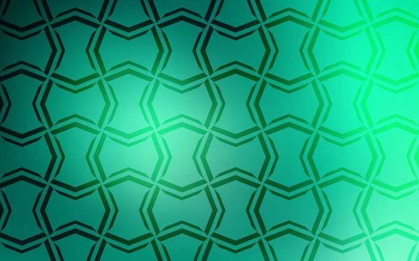 Licht Groen Vector Textuur Met Gekleurde Lijnen Glitter Abstracte Illustratie — Stockvector