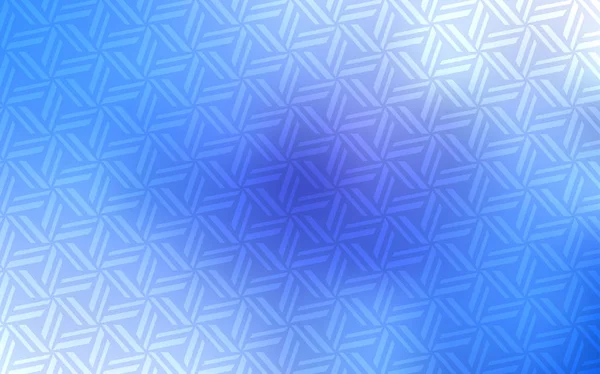 Modèle Vectoriel Bleu Clair Avec Cristaux Triangles Belle Illustration Avec — Image vectorielle