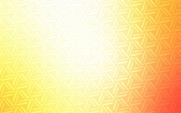Hellrotes Gelbes Vektormuster Polygonalen Stil Moderne Abstrakte Illustration Mit Bunten — Stockvektor
